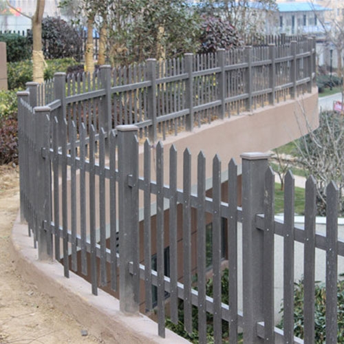 杭州小区木塑篱笆护栏工程