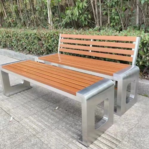 杭州木塑坐凳塑木公园椅厂家直销