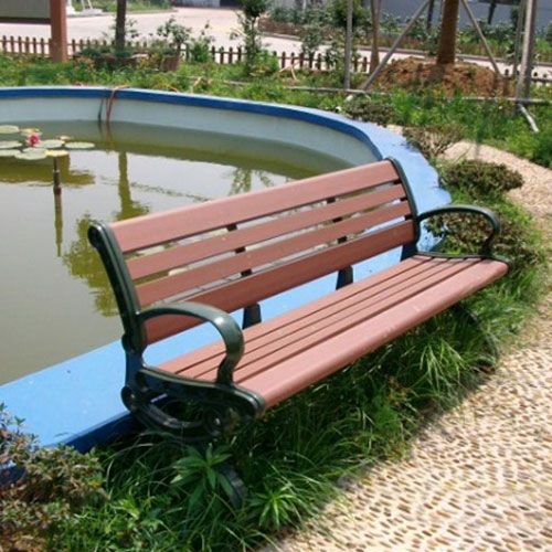 杭州木塑公园椅定做销售案例